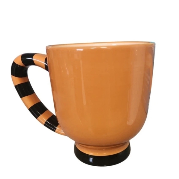 Disney Parks Authentic TIGGER 20 oz Coffee Tea Large Mug Striped Tail Handle - Picture 2 of 6
